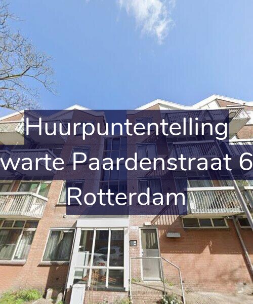 Foto gevel Huurpuntentelling voor Zwarte Paardenstraat 64, Rotterdam