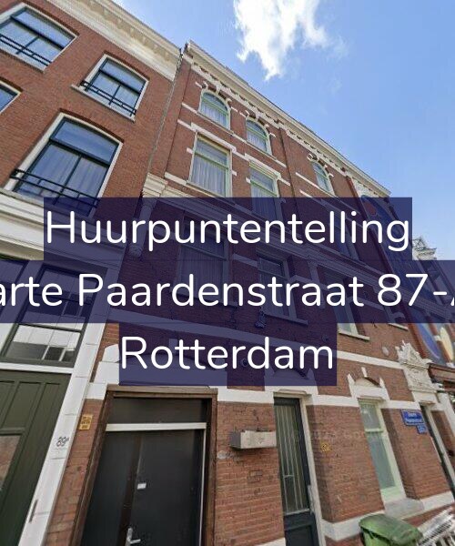 Foto gevel Huurpuntentelling voor Zwarte Paardenstraat 87-A02, Rotterdam