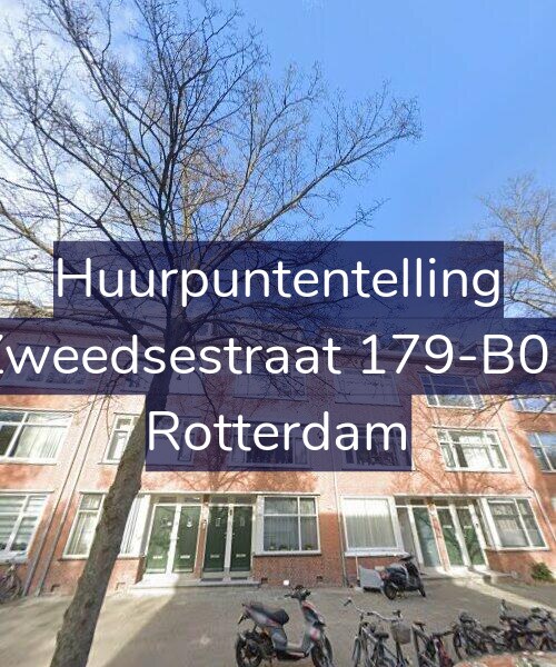 Foto gevel Huurpuntentelling voor Zweedsestraat 179-B01, Rotterdam