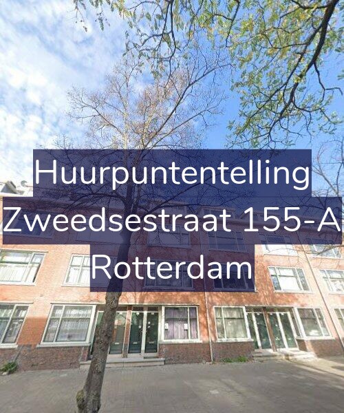 Foto gevel Huurpuntentelling voor Zweedsestraat 155-A, Rotterdam