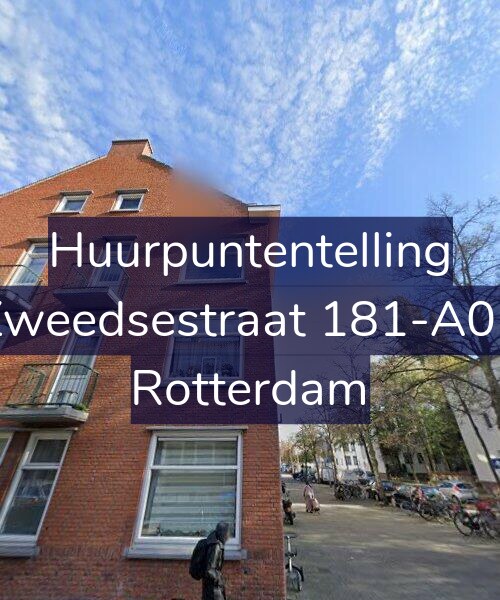 Foto gevel Huurpuntentelling voor Zweedsestraat 181-A01, Rotterdam