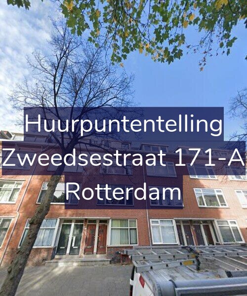 Foto gevel Huurpuntentelling voor Zweedsestraat 171-A, Rotterdam