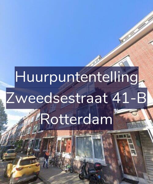 Foto gevel Huurpuntentelling voor Zweedsestraat 41-B, Rotterdam
