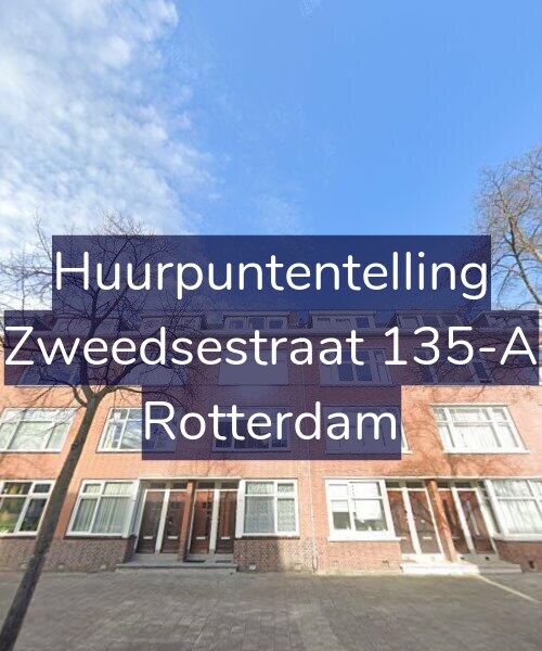 Foto gevel Huurpuntentelling voor Zweedsestraat 135-A, Rotterdam