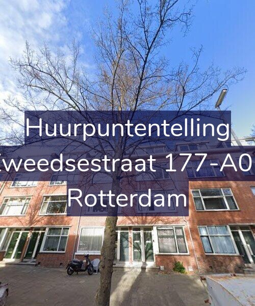 Foto gevel Huurpuntentelling voor Zweedsestraat 177-A01, Rotterdam