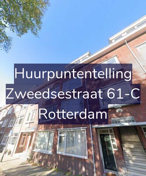Foto gevel Huurpuntentelling voor Zweedsestraat 61-C, Rotterdam