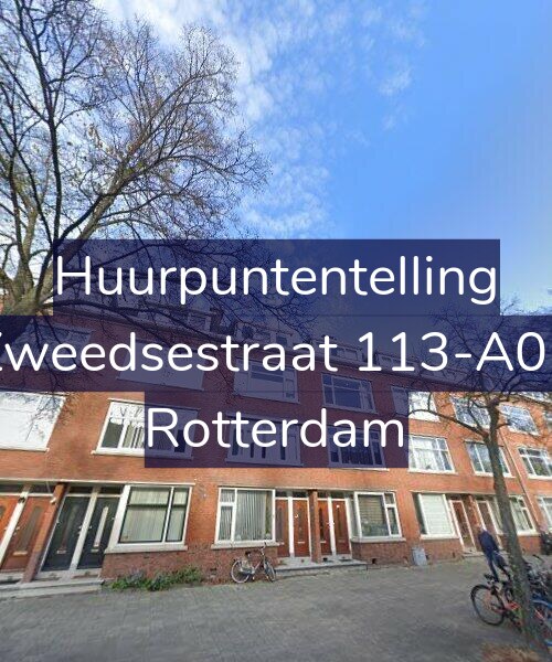 Foto gevel Huurpuntentelling voor Zweedsestraat 113-A02, Rotterdam