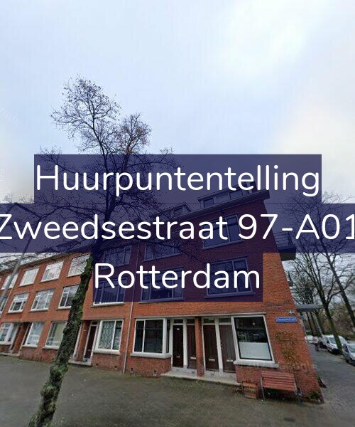 Foto gevel Huurpuntentelling voor Zweedsestraat 97-A01, Rotterdam