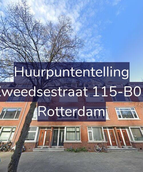 Foto gevel Huurpuntentelling voor Zweedsestraat 115-B01, Rotterdam
