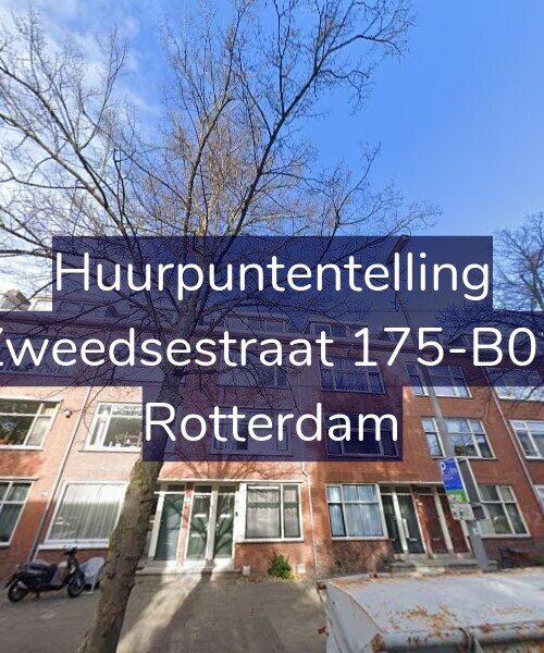 Foto gevel Huurpuntentelling voor Zweedsestraat 175-B02, Rotterdam