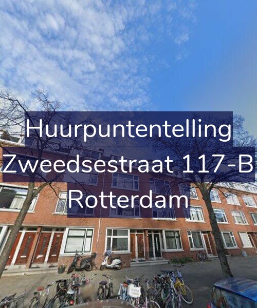 Foto gevel Huurpuntentelling voor Zweedsestraat 117-B, Rotterdam