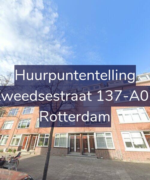 Foto gevel Huurpuntentelling voor Zweedsestraat 137-A02, Rotterdam