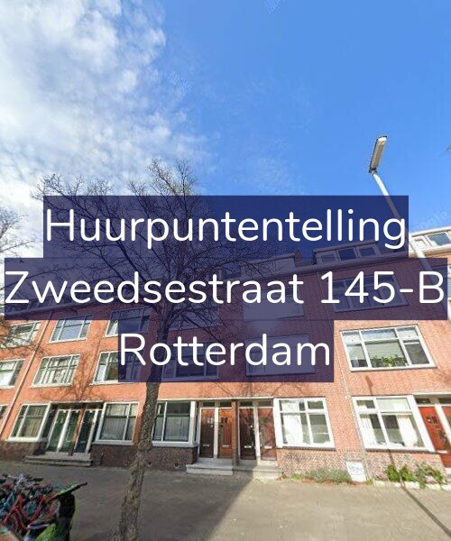 Foto gevel Huurpuntentelling voor Zweedsestraat 145-B, Rotterdam