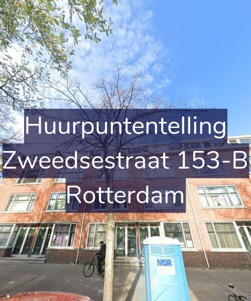 Foto gevel Huurpuntentelling voor Zweedsestraat 153-B, Rotterdam