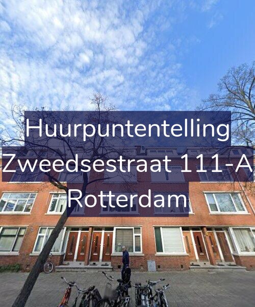 Foto gevel Huurpuntentelling voor Zweedsestraat 111-A, Rotterdam