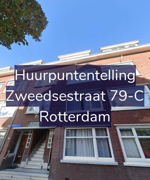 Foto gevel Huurpuntentelling voor Zweedsestraat 79-C, Rotterdam
