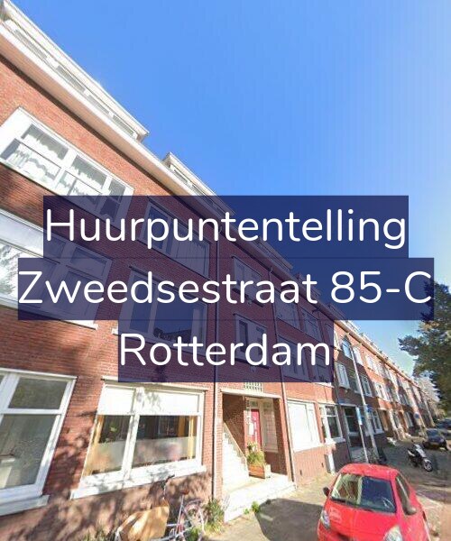 Foto gevel Huurpuntentelling voor Zweedsestraat 85-C, Rotterdam