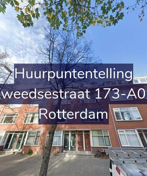 Foto gevel Huurpuntentelling voor Zweedsestraat 173-A01, Rotterdam
