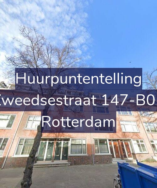 Foto gevel Huurpuntentelling voor Zweedsestraat 147-B01, Rotterdam