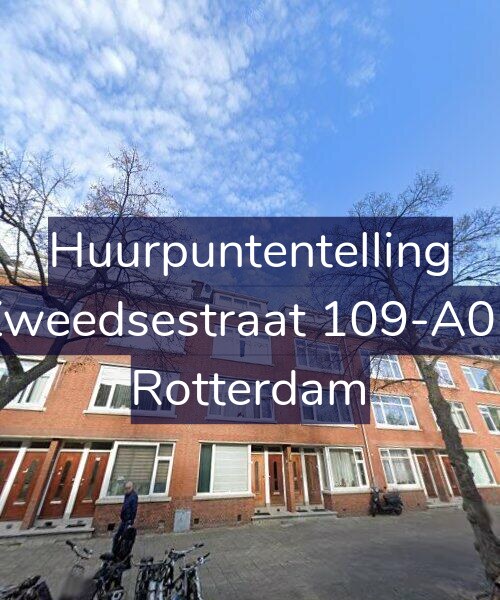 Foto gevel Huurpuntentelling voor Zweedsestraat 109-A02, Rotterdam